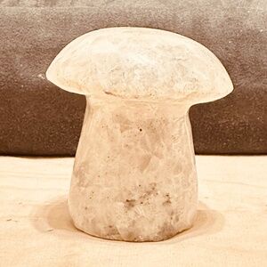 Larvikite Mushroom Labradorite Feldspar Mushroom Large Polished Crystal Carving